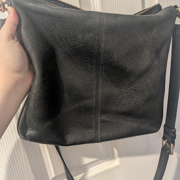 Coach Black Leather Crossbody Bag - Picture 8 of 10